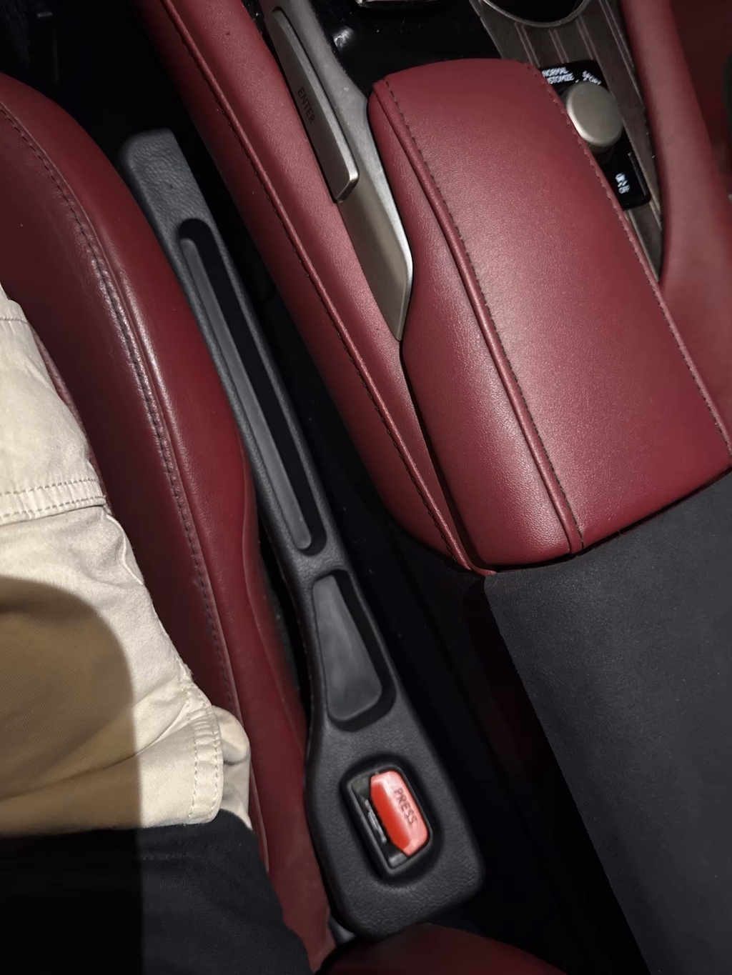 ✨ 50% OFF 🚗 Car Seat Gap Filler Strip - Block Seat Gaps, Drive Without Distractions!